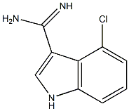 4-CHLORO-1H-INDOLE-3-CARBOXAMIDINE