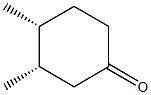 (3S,4R)-3,4-dimethylcyclohexan-1-one Struktur