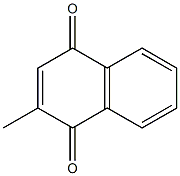 2-METHYL-1,4-NAPHTHOQUIONE Struktur