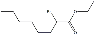 ETHYL 2-BROMOCTANATE Struktur