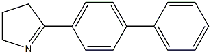 5-BIPHENYL-4-YL-3,4-DIHYDRO-2H-PYRROLE Struktur