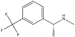 (R)-N-{1-[3-(TRIFLUOROMETHYL)PHENYL]ETHYL}METHYLAMINE Struktur