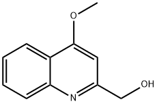 (4-METHOXYQUINOLIN-2-YL)METHANOL Struktur