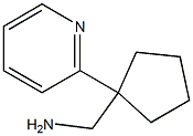 1-(1-PYRIDIN-2-YLCYCLOPENTYL)METHANAMINE Struktur