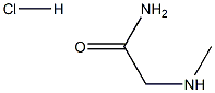 N2-METHYLGLYCINAMIDE HYDROCHLORIDE Struktur