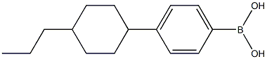 4-(4-propylcyclohexyl)phenylboronic acid Struktur