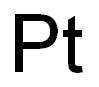 PLATINUM ON SULFIDE CARBON Struktur