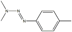 3,3-dimethyl-1-(4-methylphenyl)triaz-1-ene Struktur