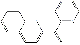 2-pyridyl(2-quinolyl)methanone Struktur