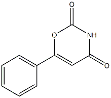 6-phenyl-3,4-dihydro-2H-1,3-oxazine-2,4-dione Struktur