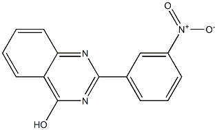 2-(3-nitrophenyl)quinazolin-4-ol Struktur