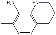 7-methyl-1,2,3,4-tetrahydro-8-quinolinamine Struktur