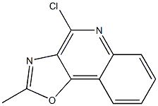 4-chloro-2-methyl[1,3]oxazolo[4,5-c]quinoline Struktur