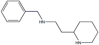 N1-benzyl-2-(2-piperidyl)ethan-1-amine Struktur