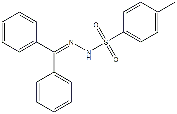 N'-(diphenylmethylene)-4-methylbenzenesulfonohydrazide Struktur