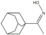 1-(1-adamantyl)ethan-1-one oxime Struktur