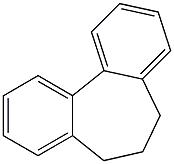 6,7-dihydro-5H-dibenzo[a,c]cycloheptene Struktur