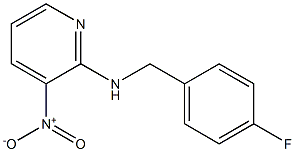 N-(4-fluorobenzyl)-3-nitro-2-pyridinamine Struktur