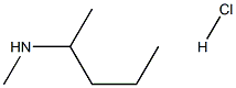 N-methyl-N-(1-methylbutyl)amine hydrochloride Struktur