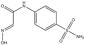 N-[4-(aminosulfonyl)phenyl]-2-(hydroxyimino)acetamide Struktur