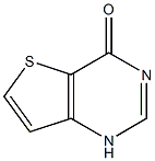 1,4-dihydrothieno[3,2-d]pyrimidin-4-one Struktur