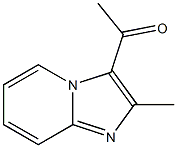 1-(2-methylimidazo[1,2-a]pyridin-3-yl)ethan-1-one Struktur