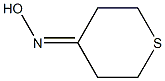 tetrahydro-4H-thiopyran-4-one oxime Struktur