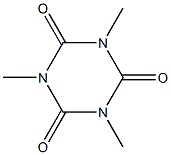 1,3,5-trimethyl-1,3,5-triazinane-2,4,6-trione Struktur