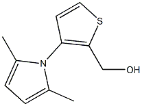 [3-(2,5-dimethyl-1H-pyrrol-1-yl)-2-thienyl]methanol Struktur