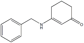 3-(benzylamino)-2-cyclohexen-1-one Struktur