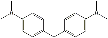 N1,N1-dimethyl-4-[4-(dimethylamino)benzyl]aniline Struktur