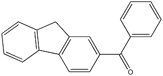 9H-fluoren-2-yl(phenyl)methanone Struktur