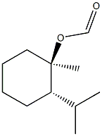 CARBOXYLICACID-2S-ISOPROPYL-5R-METHYL-1R-CYCLOHEXYLESTER Struktur