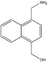 (1-(aminomethyl)naphthalen-4-yl)methanol Struktur