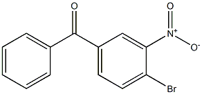 (4-bromo-3-nitrophenyl)phenylmethanone Struktur