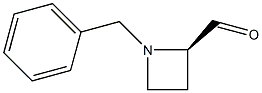 (R)-1-benzylazetidine-2-carbaldehyde Struktur