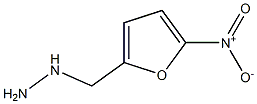 1-((5-nitrofuran-2-yl)methyl)hydrazine Struktur