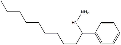 1-(1-phenyldecyl)hydrazine Struktur