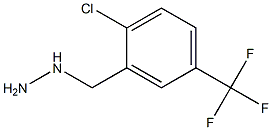 1-(2-chloro-5-(trifluoromethyl)benzyl)hydrazine Struktur