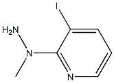 1-(3-iodopyridin-2-yl)-1-methylhydrazine Struktur