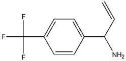 1-(4-(trifluoromethyl)phenyl)prop-2-en-1-amine Struktur