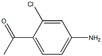 1-(4-Amino-2-chloro-phenyl)-ethanone Struktur