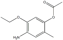 1-(4-Amino-5-ethoxy-2-methyl-phenyl)-acetic acid Struktur