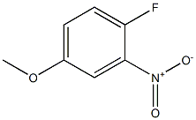 1-fluoro-4-methoxy-2-nitrobenzene Struktur