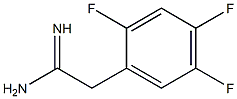 2-(2,4,5-trifluorophenyl)acetamidine Struktur