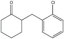 2-(2-chlorobenzyl)cyclohexanone Struktur