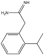 2-(2-isopropylphenyl)acetamidine Struktur