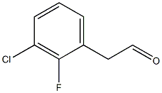 2-(3-chloro-2-fluorophenyl)acetaldehyde Structure