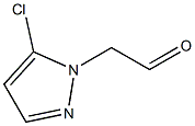 2-(5-chloro-1H-pyrazol-1-yl)acetaldehyde Struktur