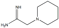 2-(piperidin-1-yl)acetamidine Struktur